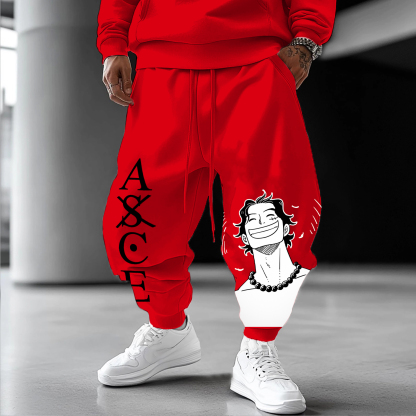 Unisex Casual Anime Streetwear Pants丨One Piece-AnimeClothe
