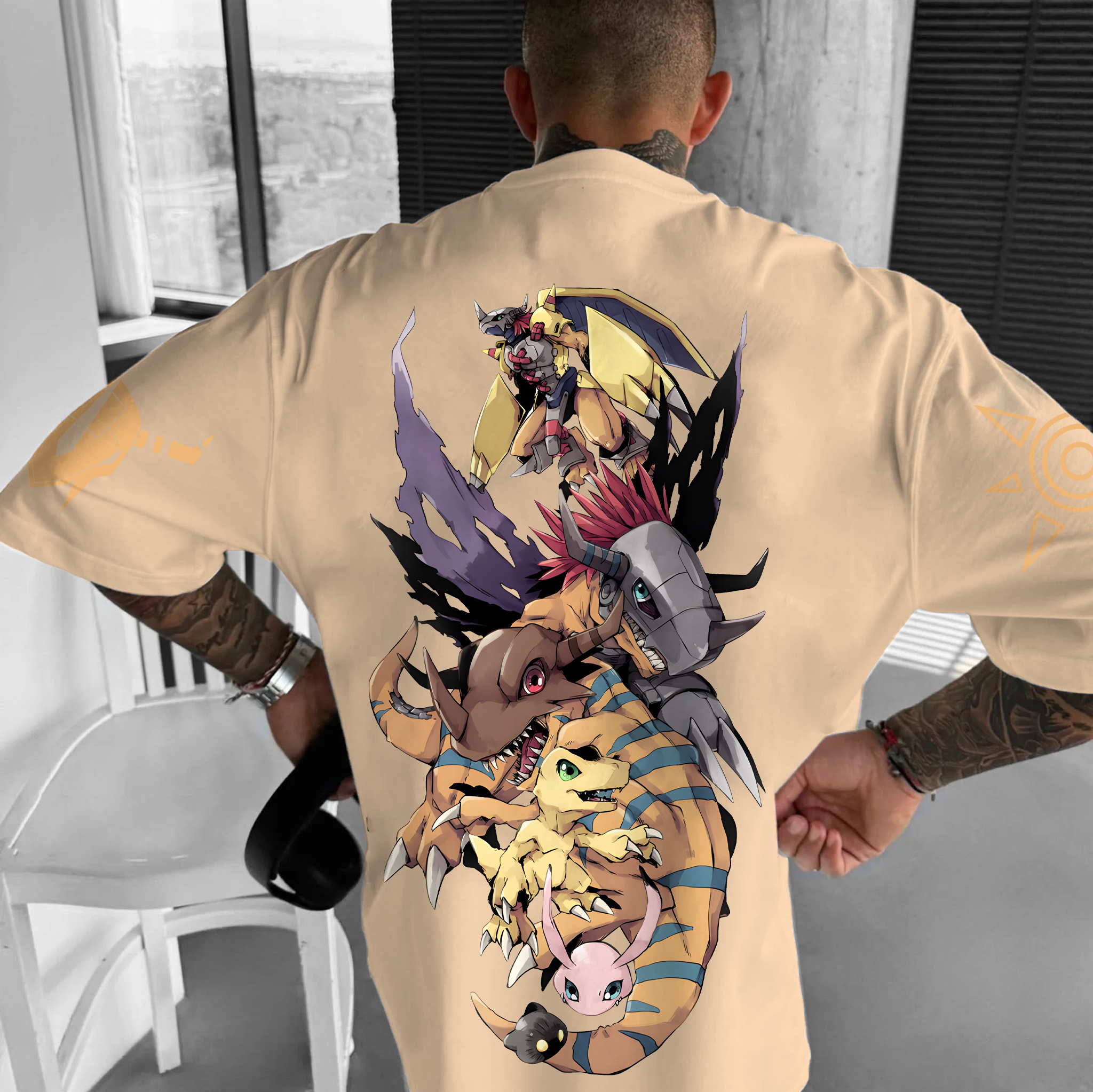 Unisex  "Digimon" Anime Inspired Vintage T-Shirt
