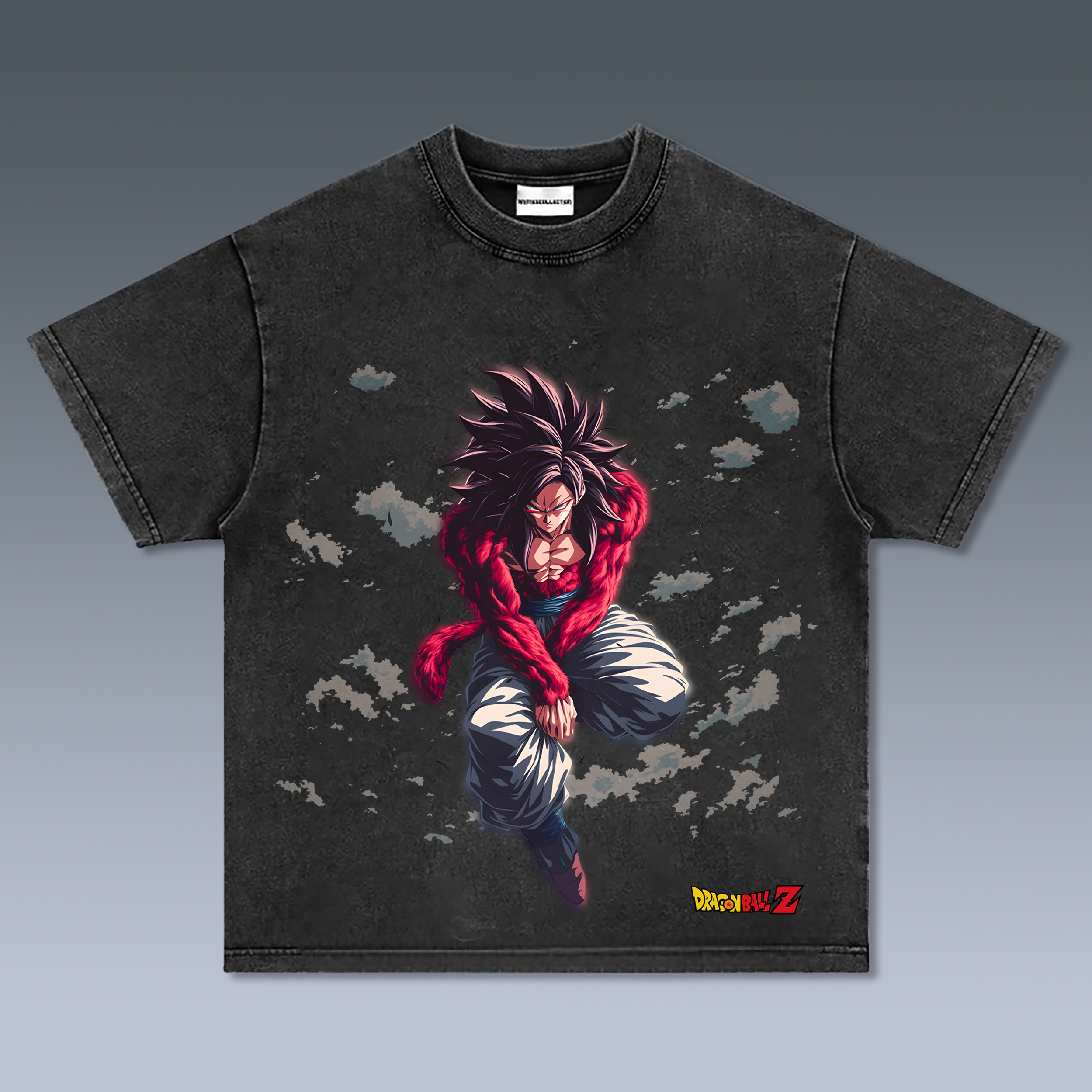 Unisex Anime Graphic Streetwear Vintage T-shirt-AnimeClothe