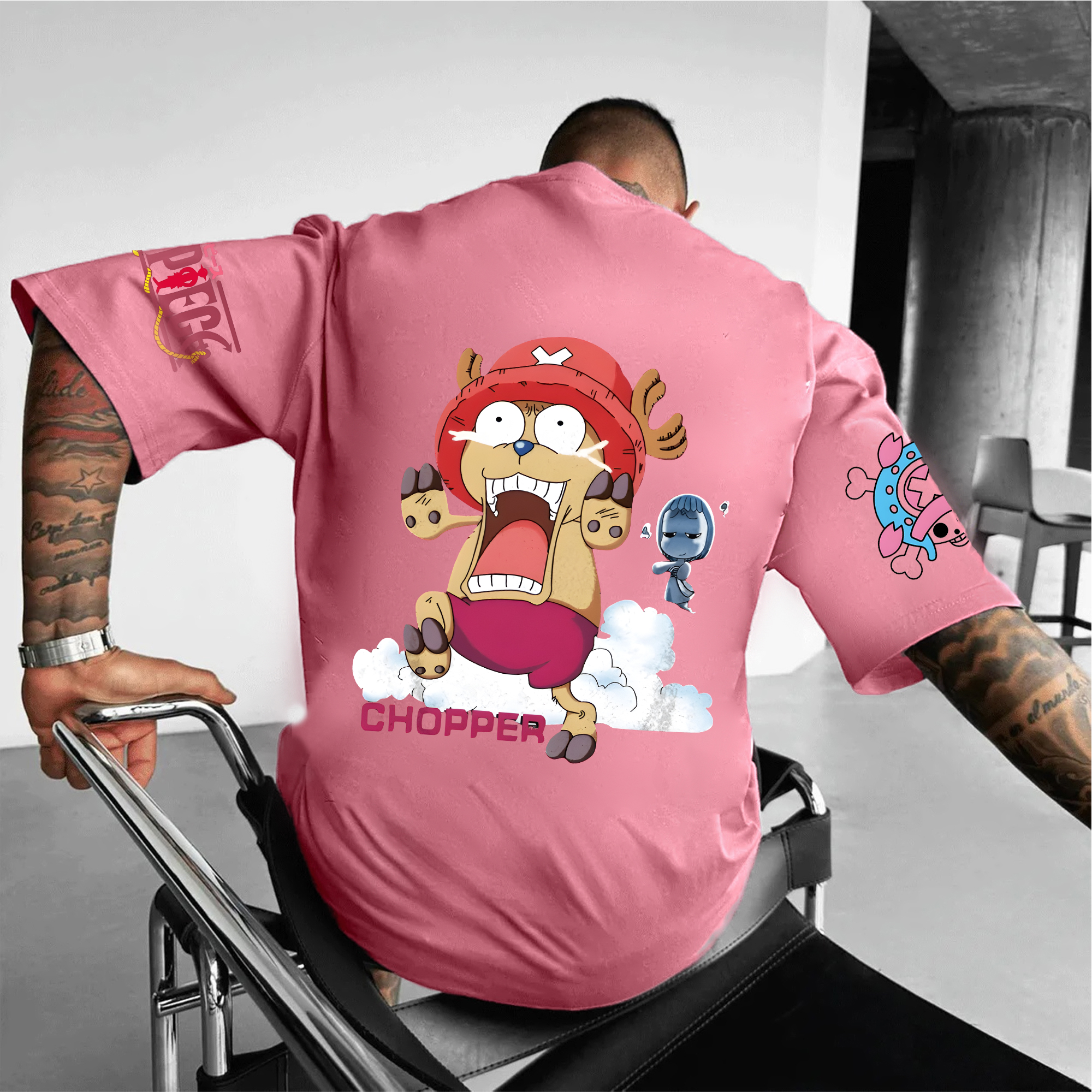 Unisex Anime Inspired Vintage T-Shirt-AnimeClothe