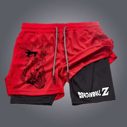 Unisex Casual Anime Streetwear Shorts-AnimeClothe