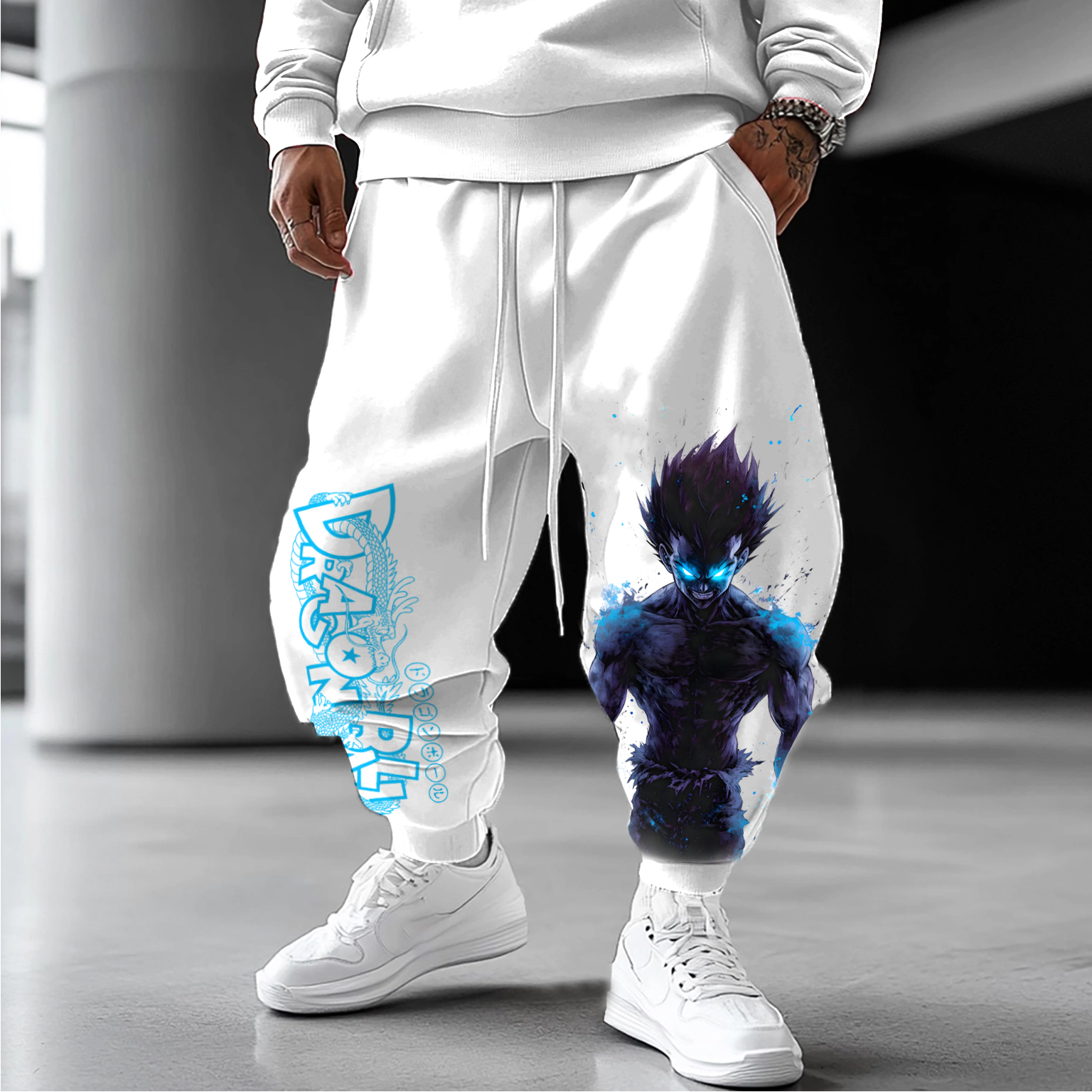 Unisex Casual Anime Streetwear Pants