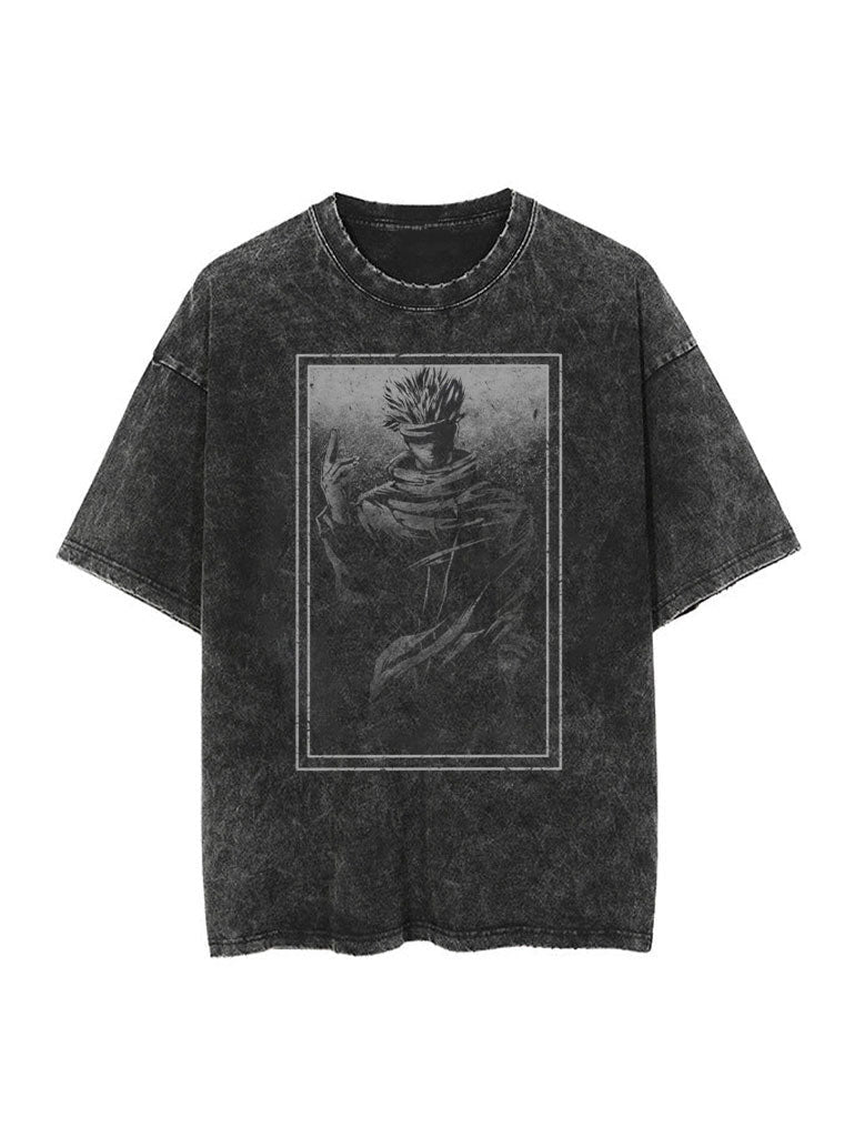 Satoru Divine Sorcerer Vintage Tee-Sporttstores