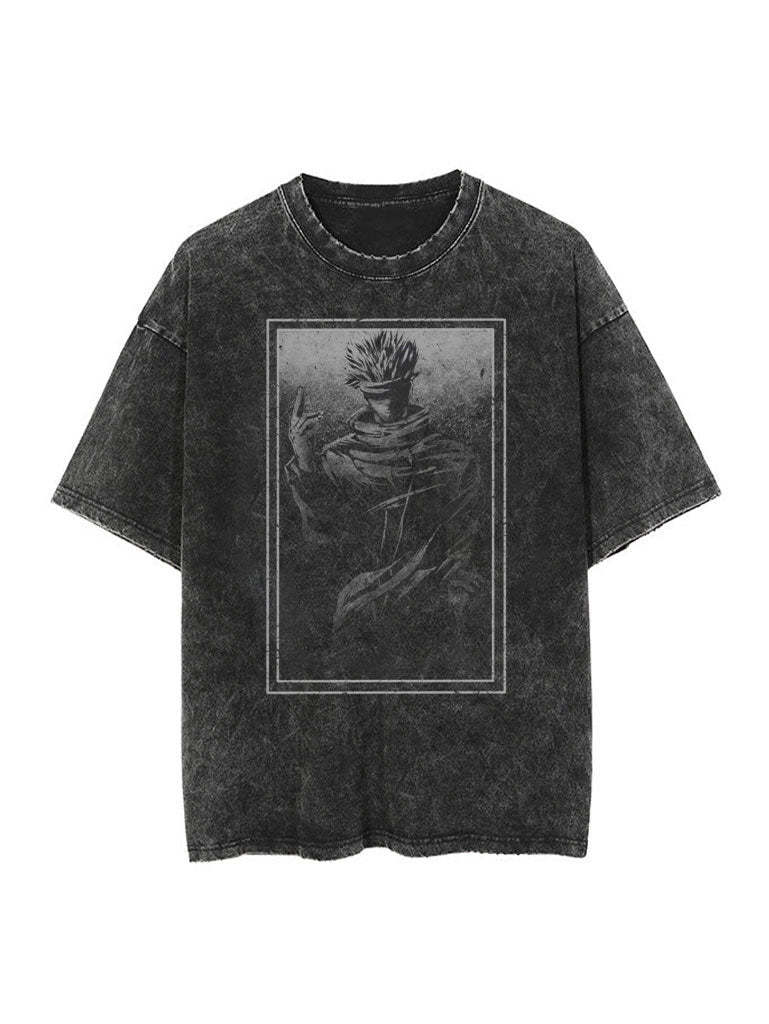 Satoru Divine Sorcerer Vintage Tee-Sporttstores