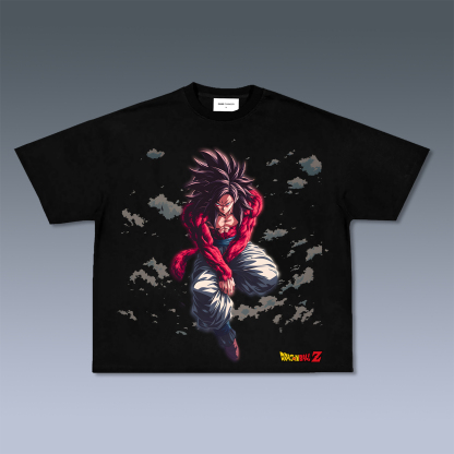Unisex Anime Graphic Streetwear Vintage T-shirt-AnimeClothe