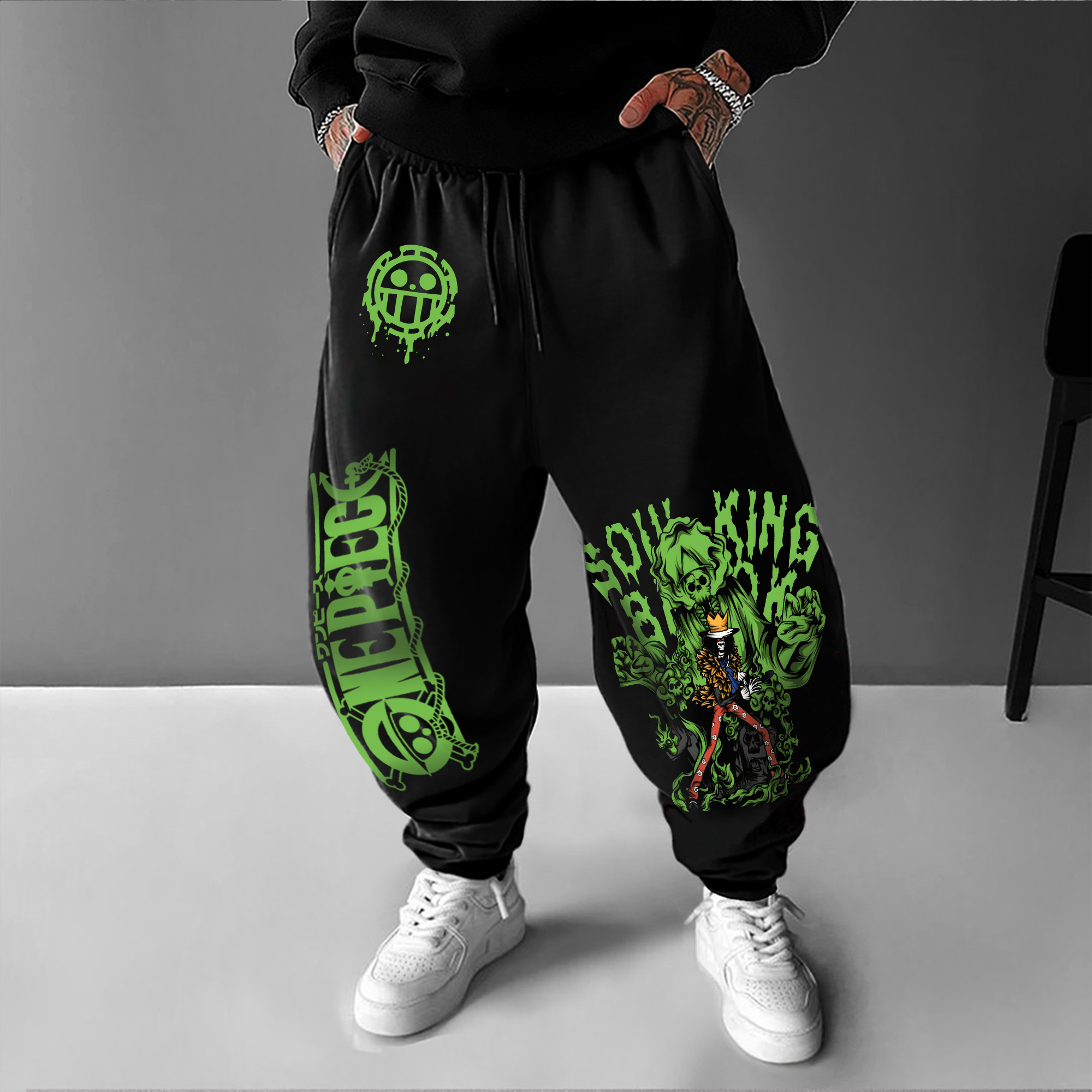 Unisex Vintage Pants |  One Piece Pants-AnimeClothe