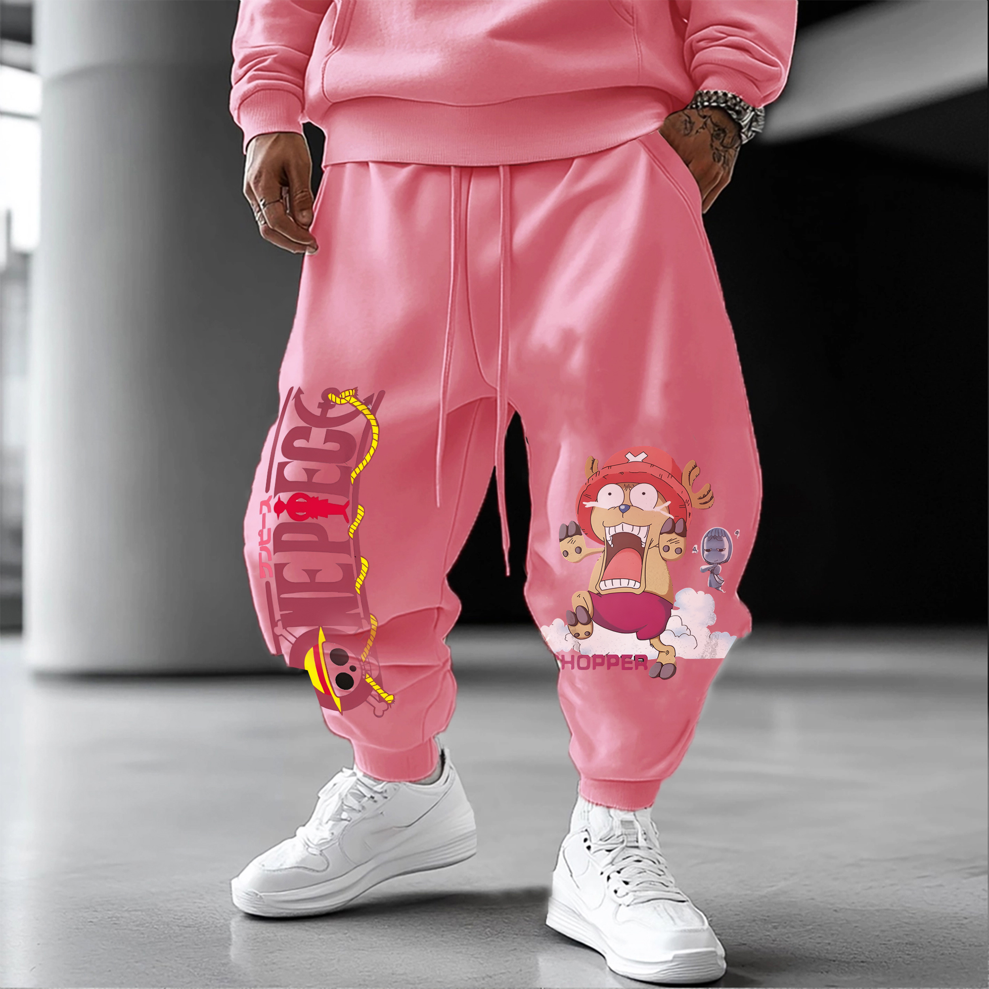 Unisex Casual Anime Streetwear Pants-AnimeClothe