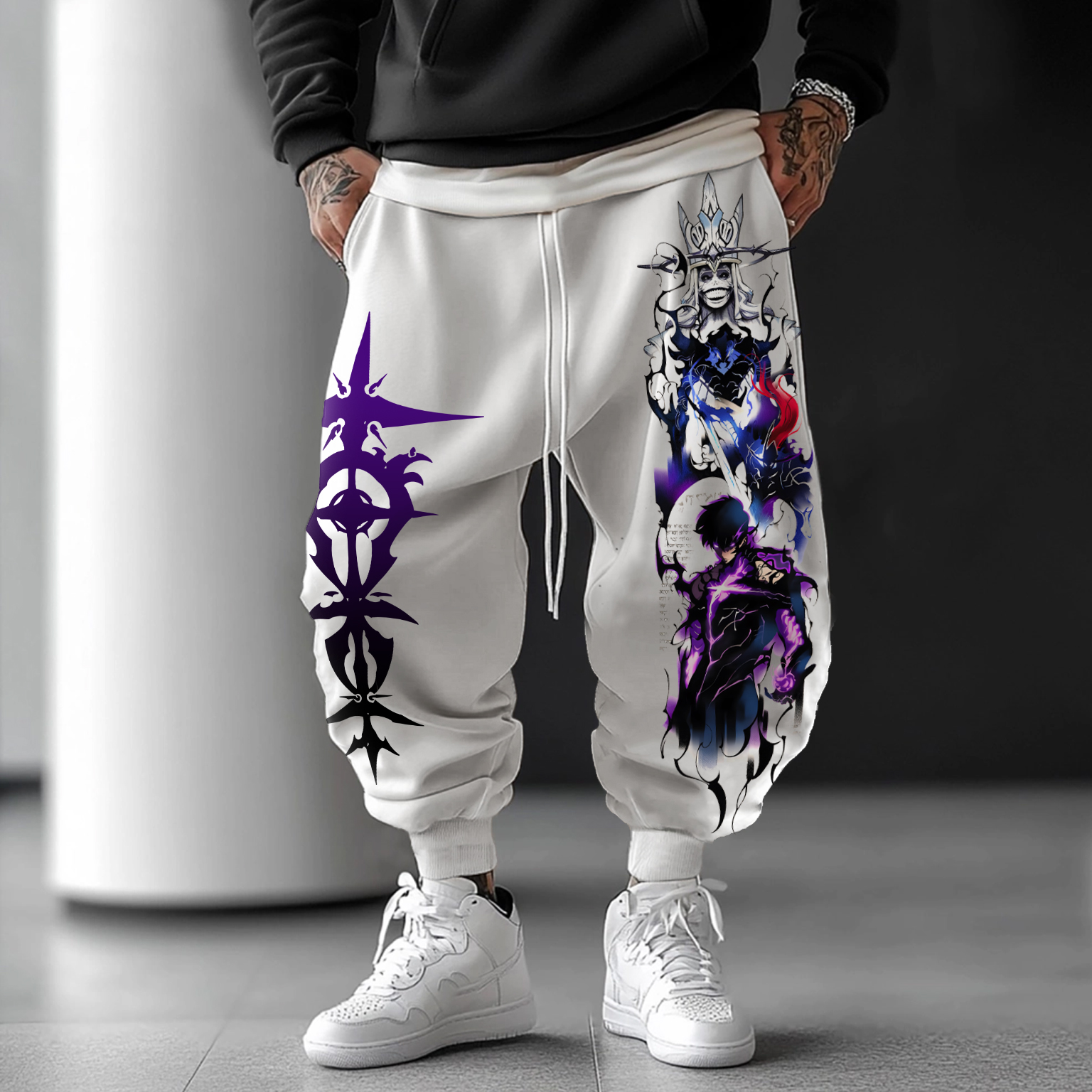 Unisex Casual Anime Streetwear Pants