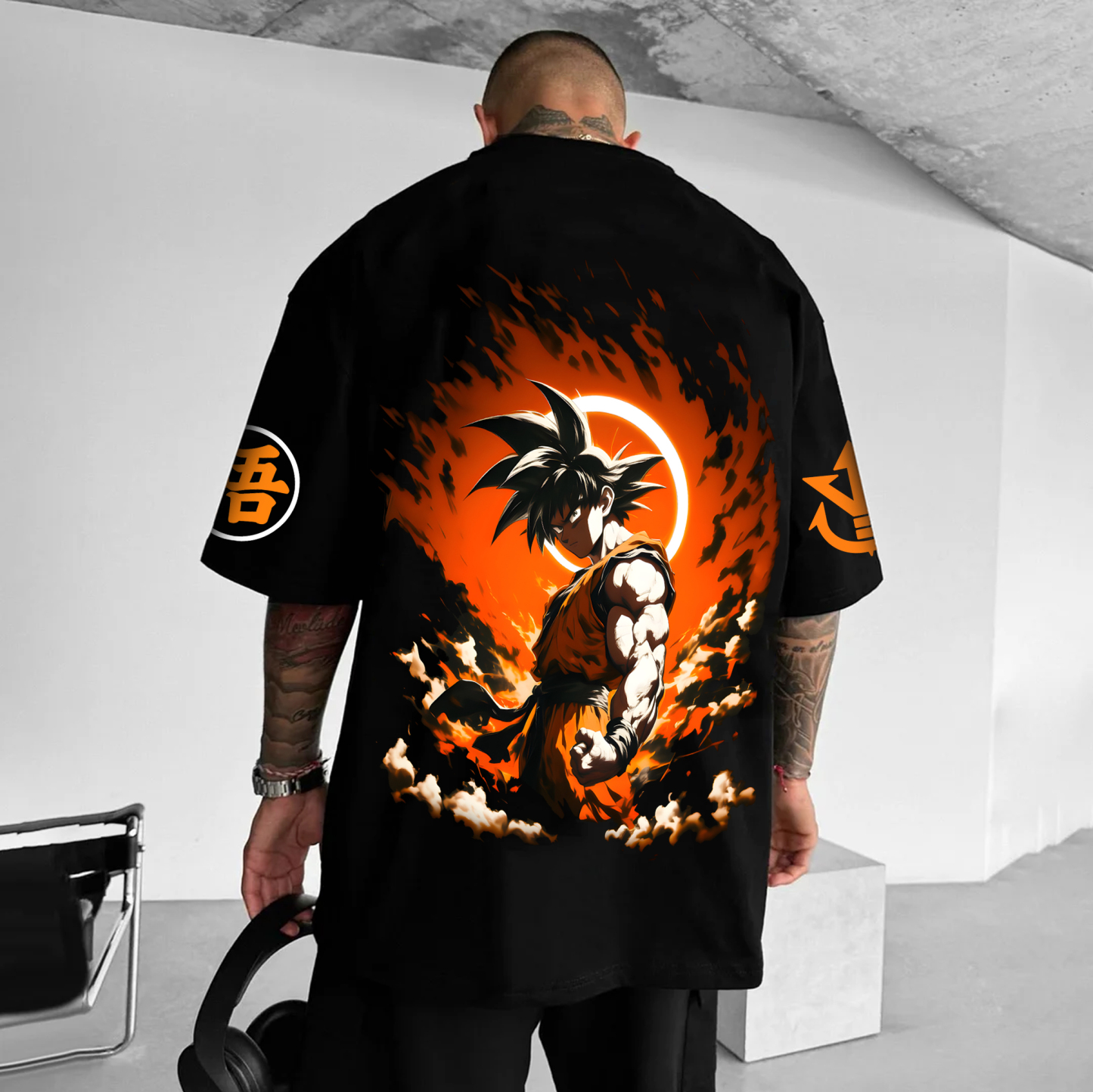 Unisex Anime Inspired Vintage T-Shirt-AnimeClothe