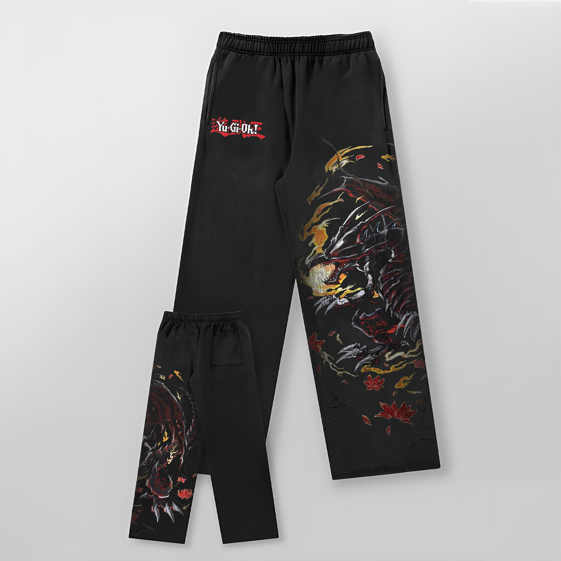 Unisex Anime Style Retro I Pants-AnimeClothe