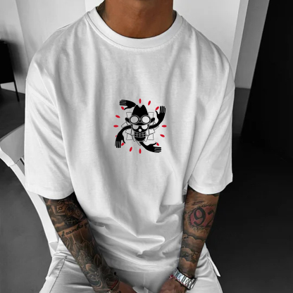 Unisex Anime Inspired Vintage T-Shirt丨One Piece-AnimeClothe