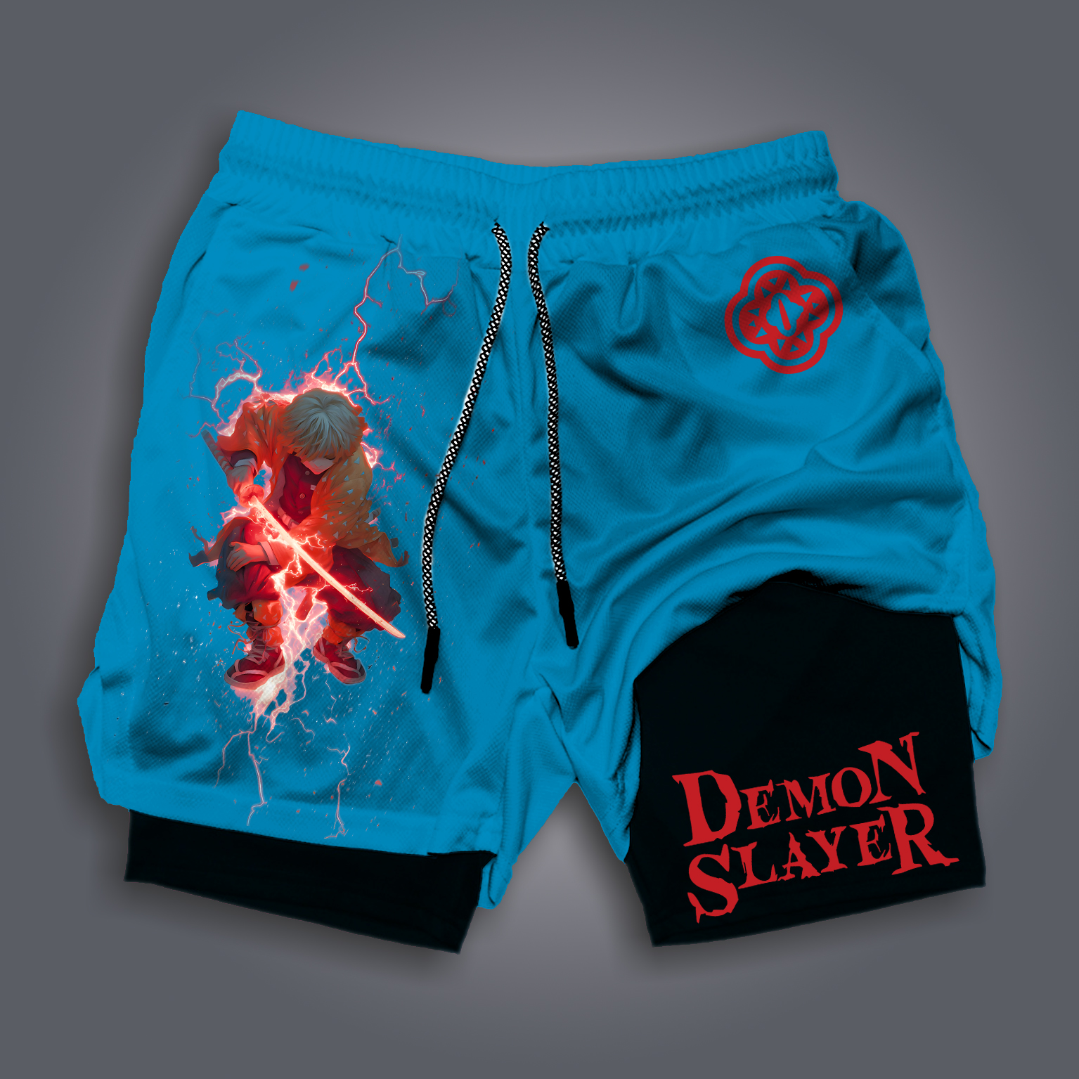 Unisex  “Demon Slayer” Casual Anime Streetwear Shorts-AnimeClothe
