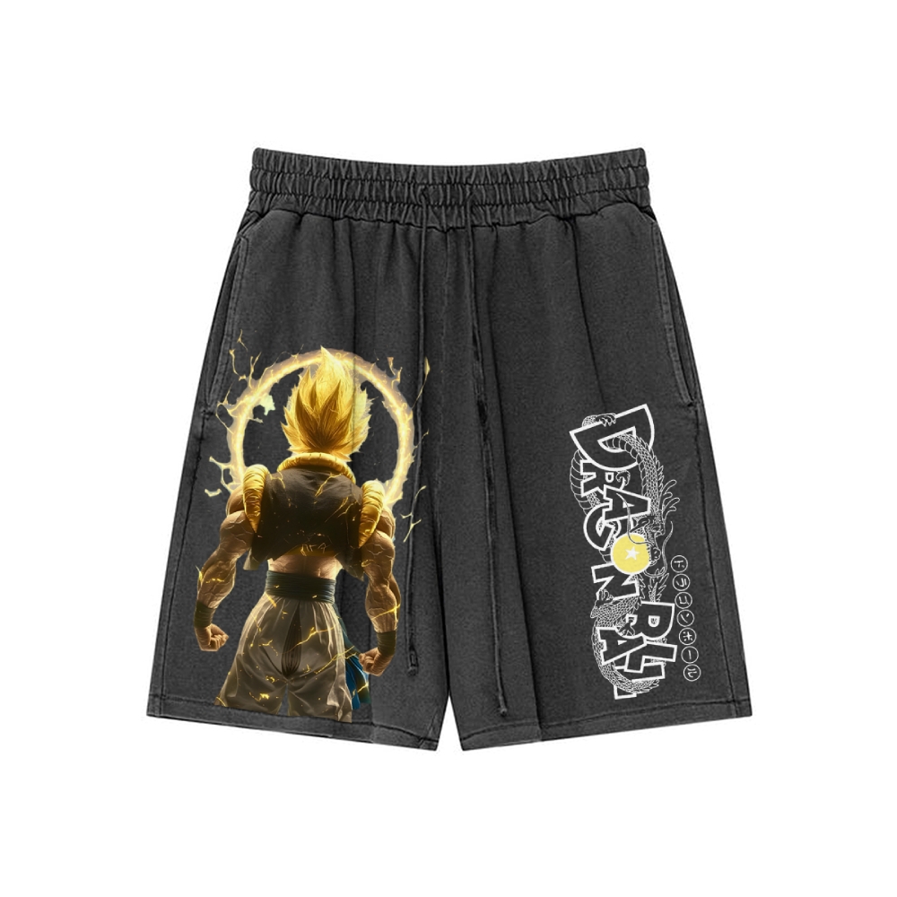 Vintage Washed Short-AnimeClothe