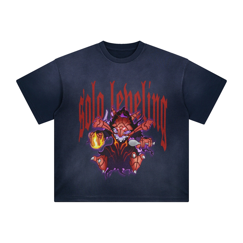Unisex Anime Inspired Vintage T-Shirt-AnimeClothe