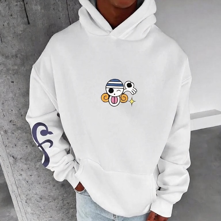 Unisex Anime Graphic Streetwear Vintage Hoodie