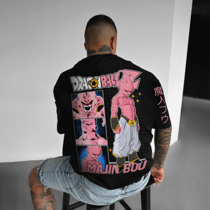 Unisex Anime Inspired Graphic Streetwear Vintage T-shirt
