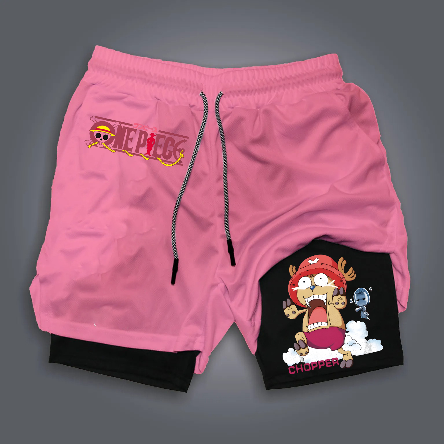 Unisex Casual Anime Streetwear Shorts-AnimeClothe