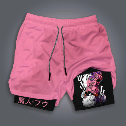Unisex Casual Anime Streetwear Shorts-AnimeClothe