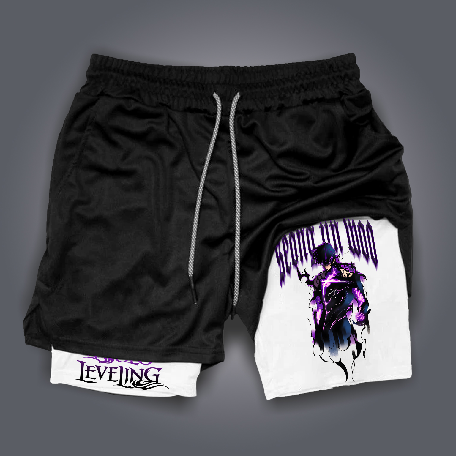 Unisex Casual Anime Streetwear Shorts-AnimeClothe