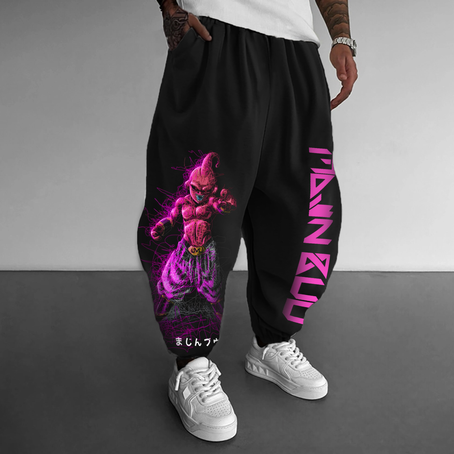 Unisex Casual Anime Streetwear Pants-AnimeClothe