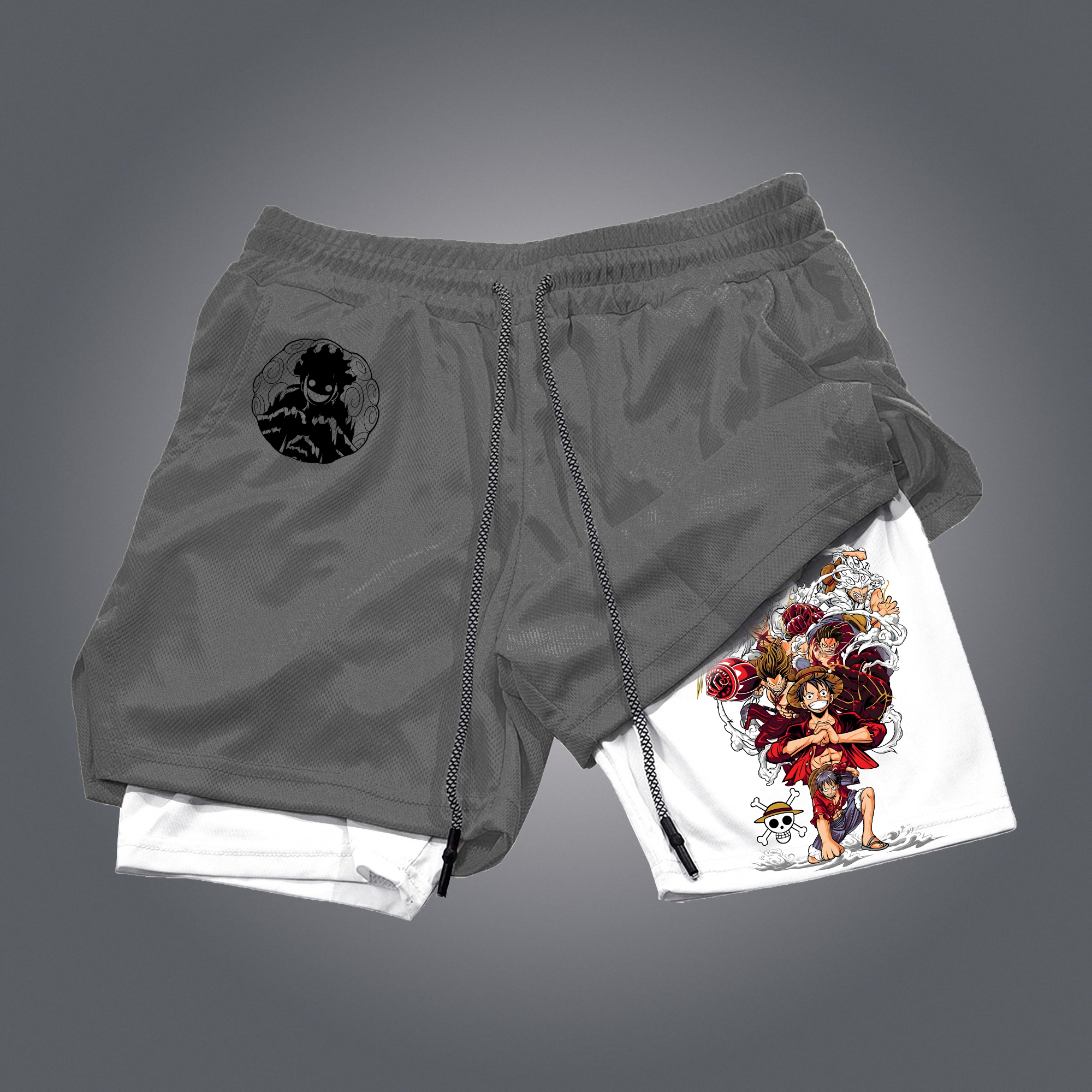Unisex One Piece Anime Shorts | One Piece-AnimeClothe
