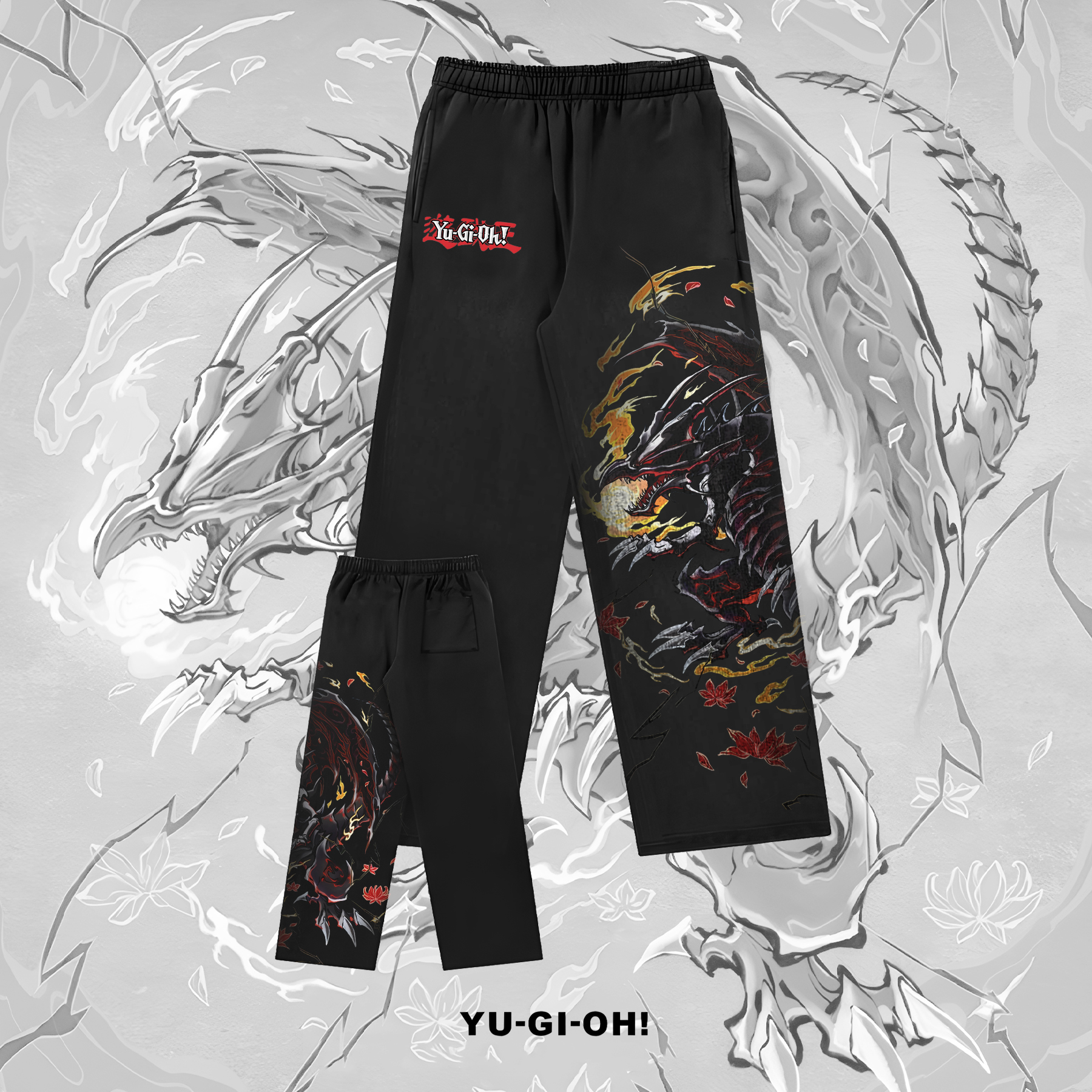 Unisex Anime Style Retro I Pants-AnimeClothe