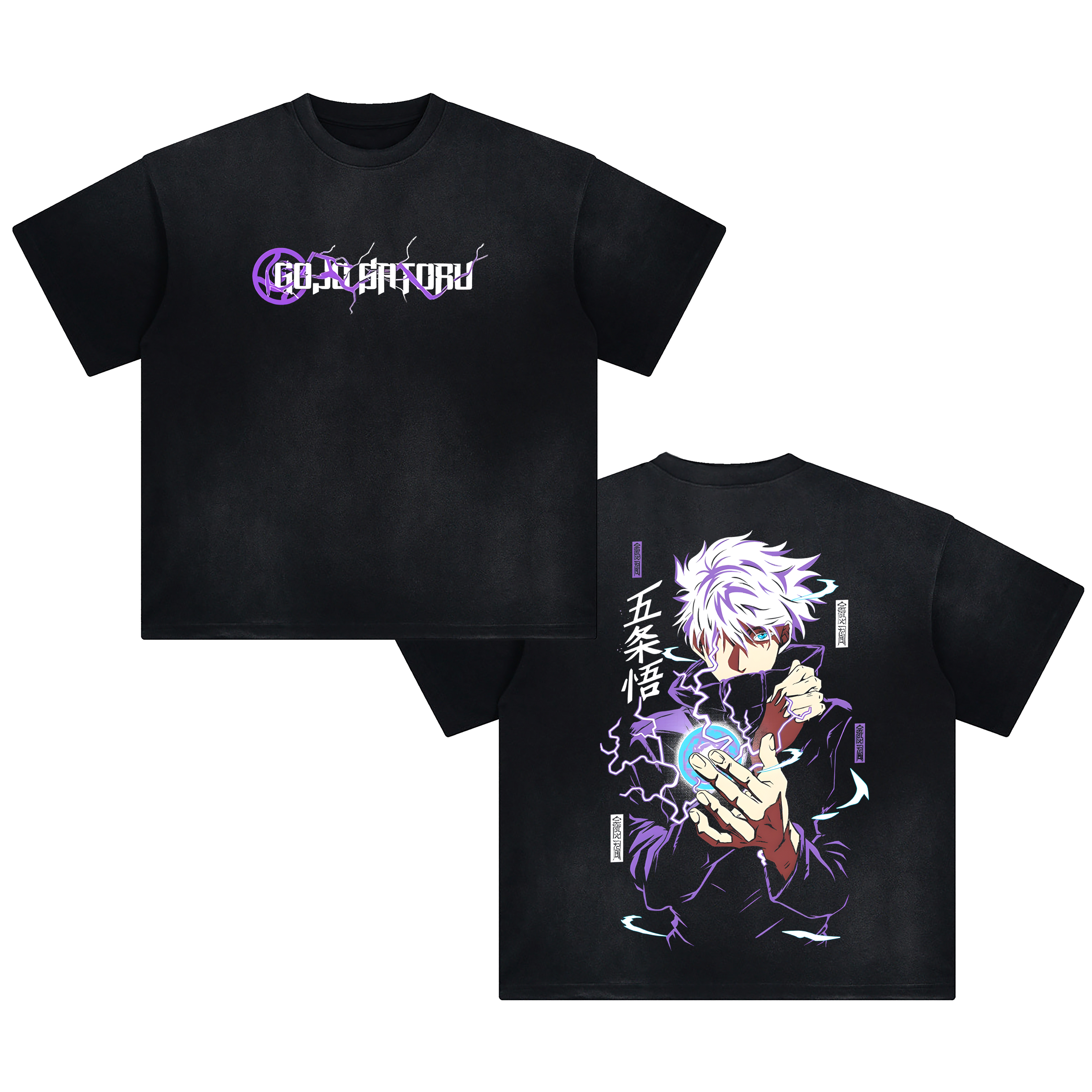 Unisex Fit Washed T-Shirt-AnimeClothe