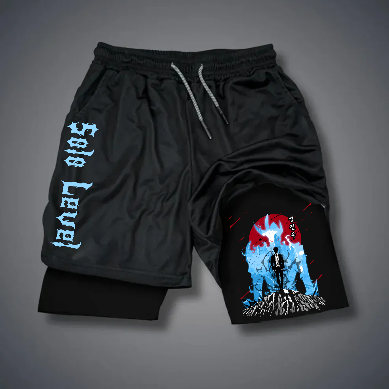 Unisex Casual Anime Streetwear Shorts-AnimeClothe
