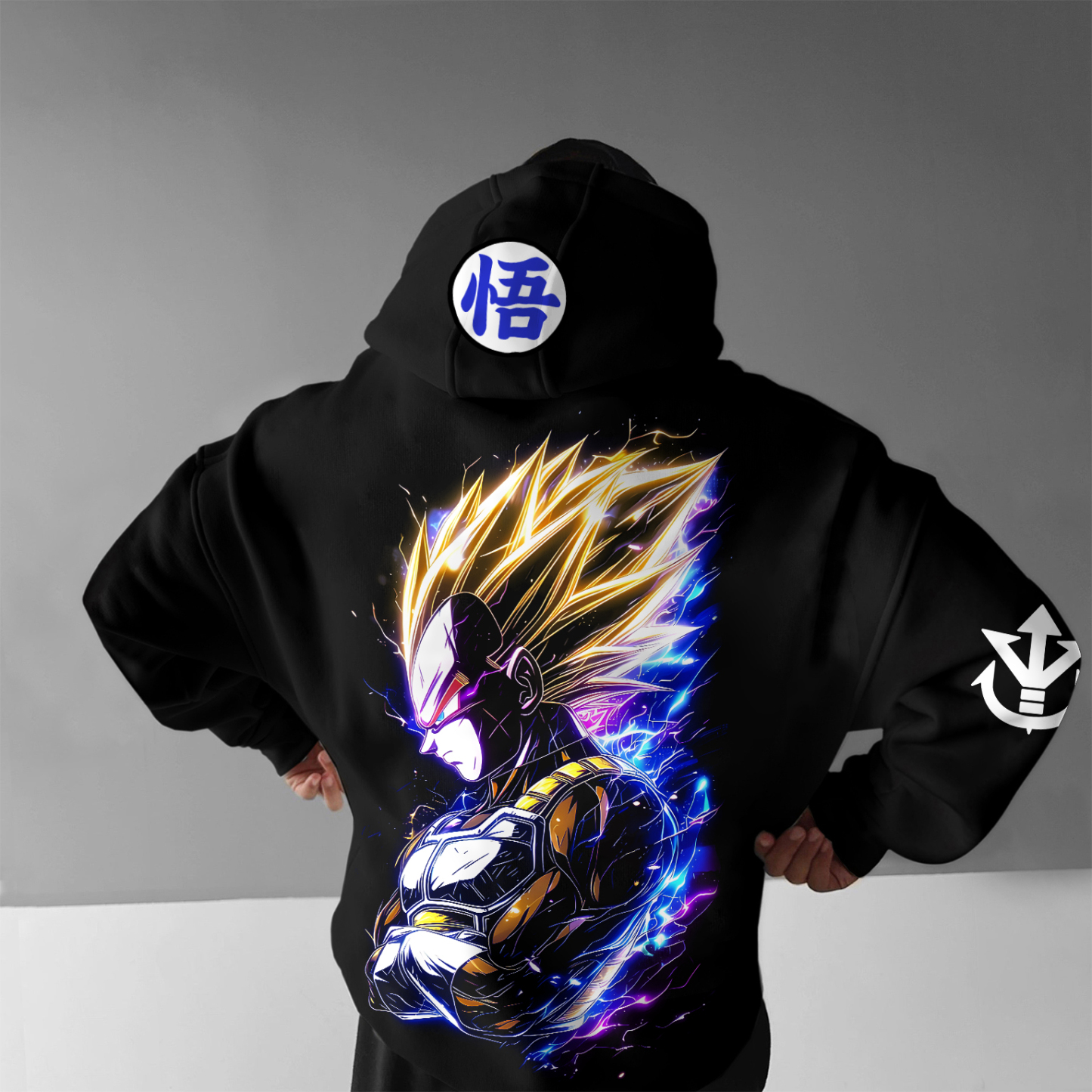 Unisex Anime Print Casual Oversized Hoodie