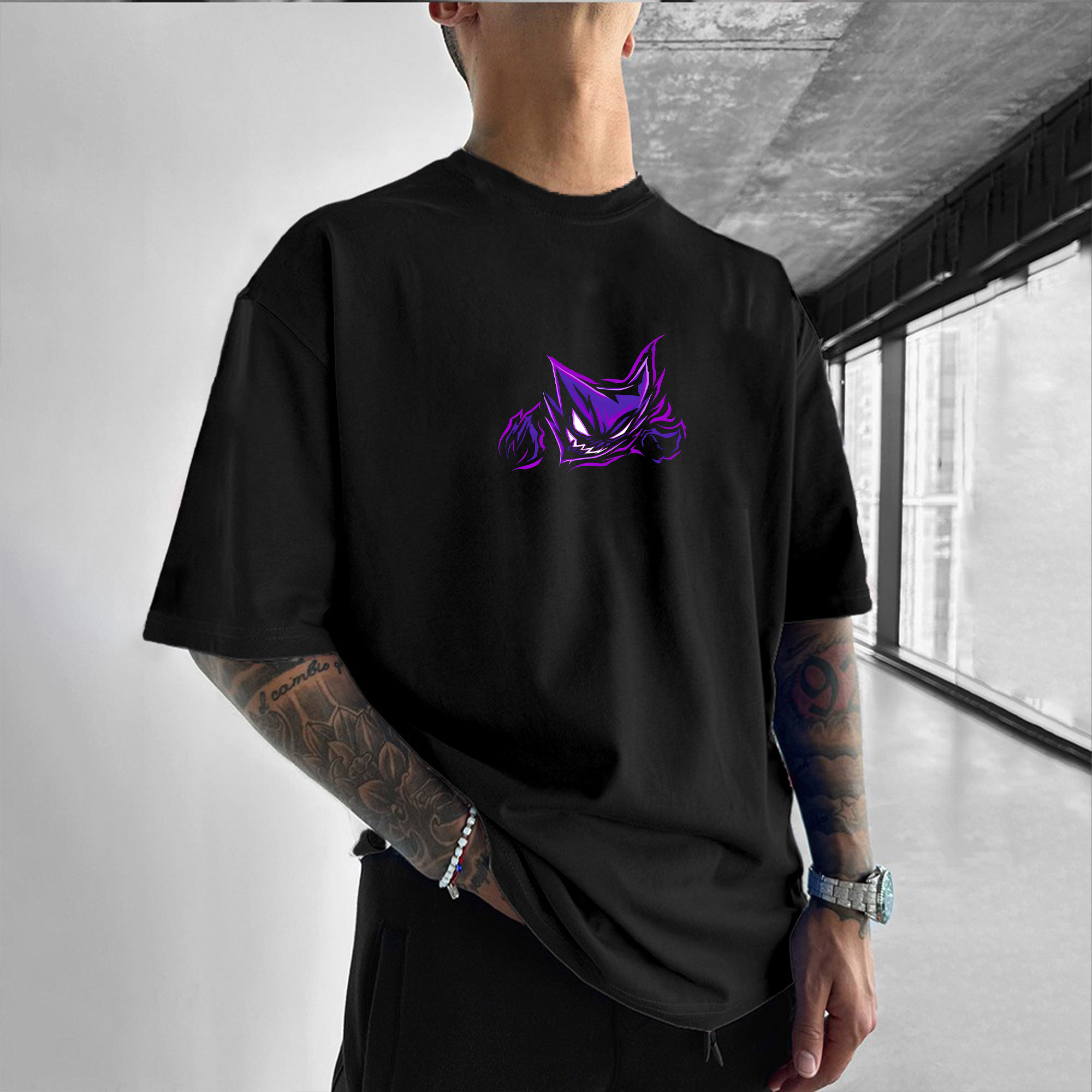 Unisex Anime Inspired Vintage T-Shirt-AnimeClothe