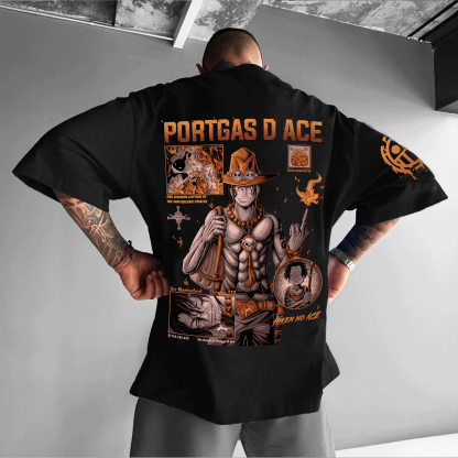 Unisex Anime Inspired Vintage T-Shirt-AnimeClothe