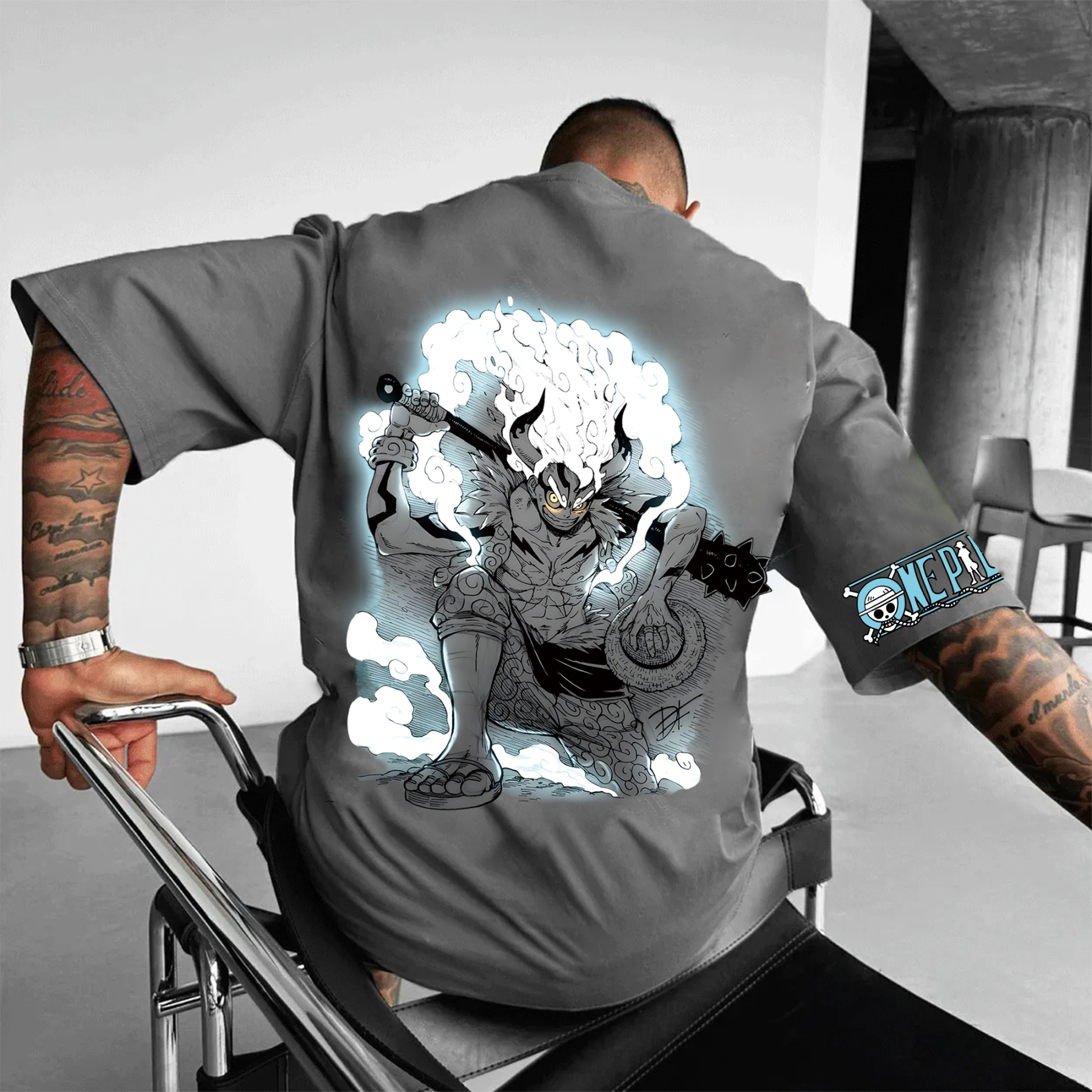 Unisex Anime Inspired Vintage T-Shirt-AnimeClothe