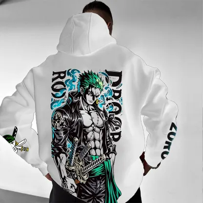 Unisex Anime Graphic Streetwear Vintage Hoodie