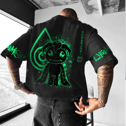 Unisex  “Digimon！” Anime Inspired Vintage T-Shirt