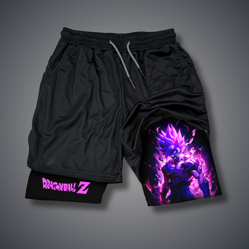 Unisex Casual Anime GOKU Gym Shorts