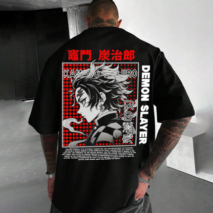 Unisex Anime Inspired Vintage T-Shirt