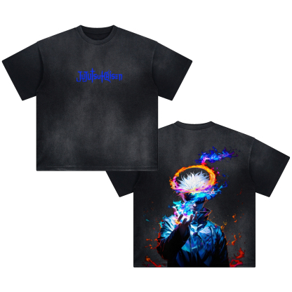 Unisex Fit Washed T-Shirt-AnimeClothe