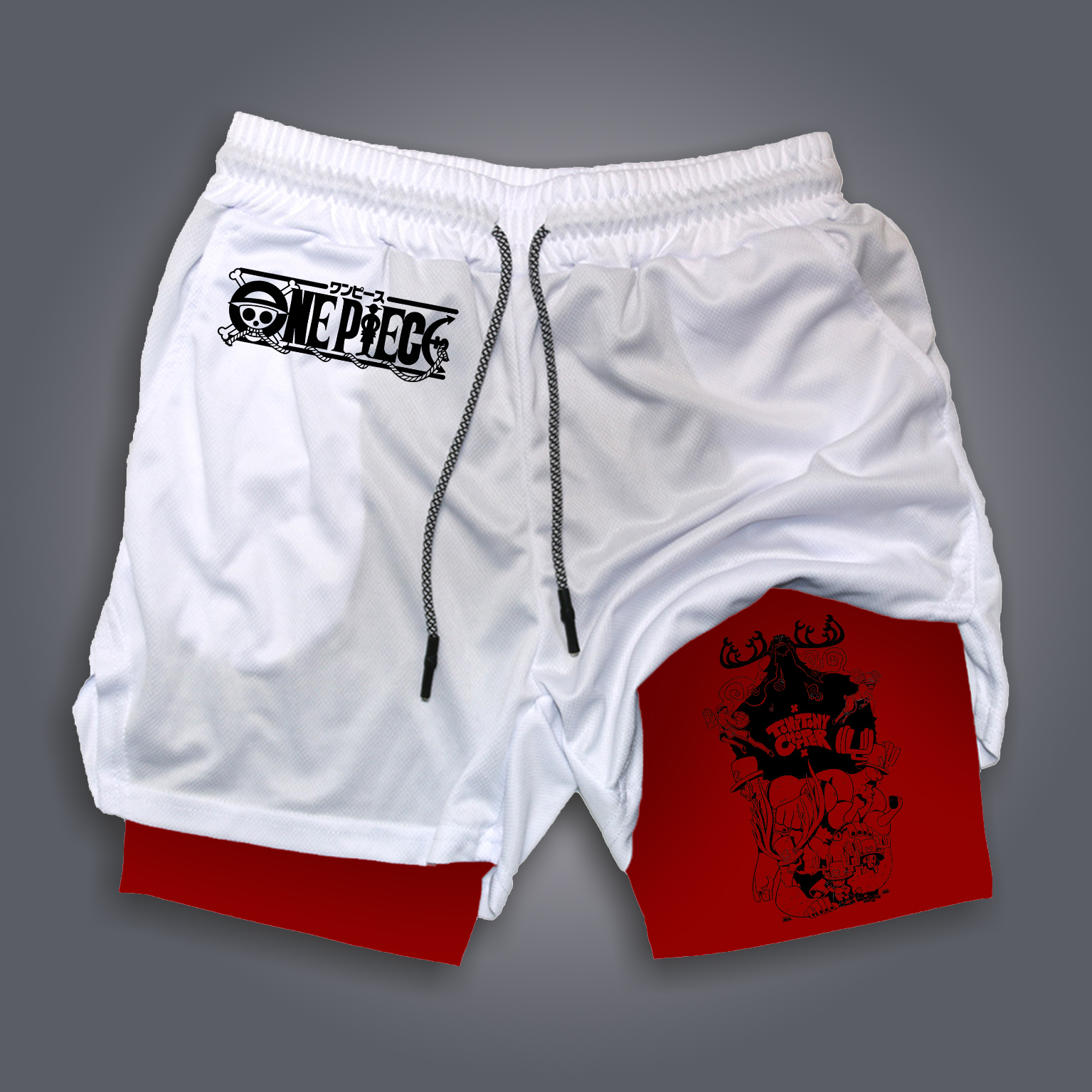 Unisex Casual Anime Streetwear Shorts-AnimeClothe