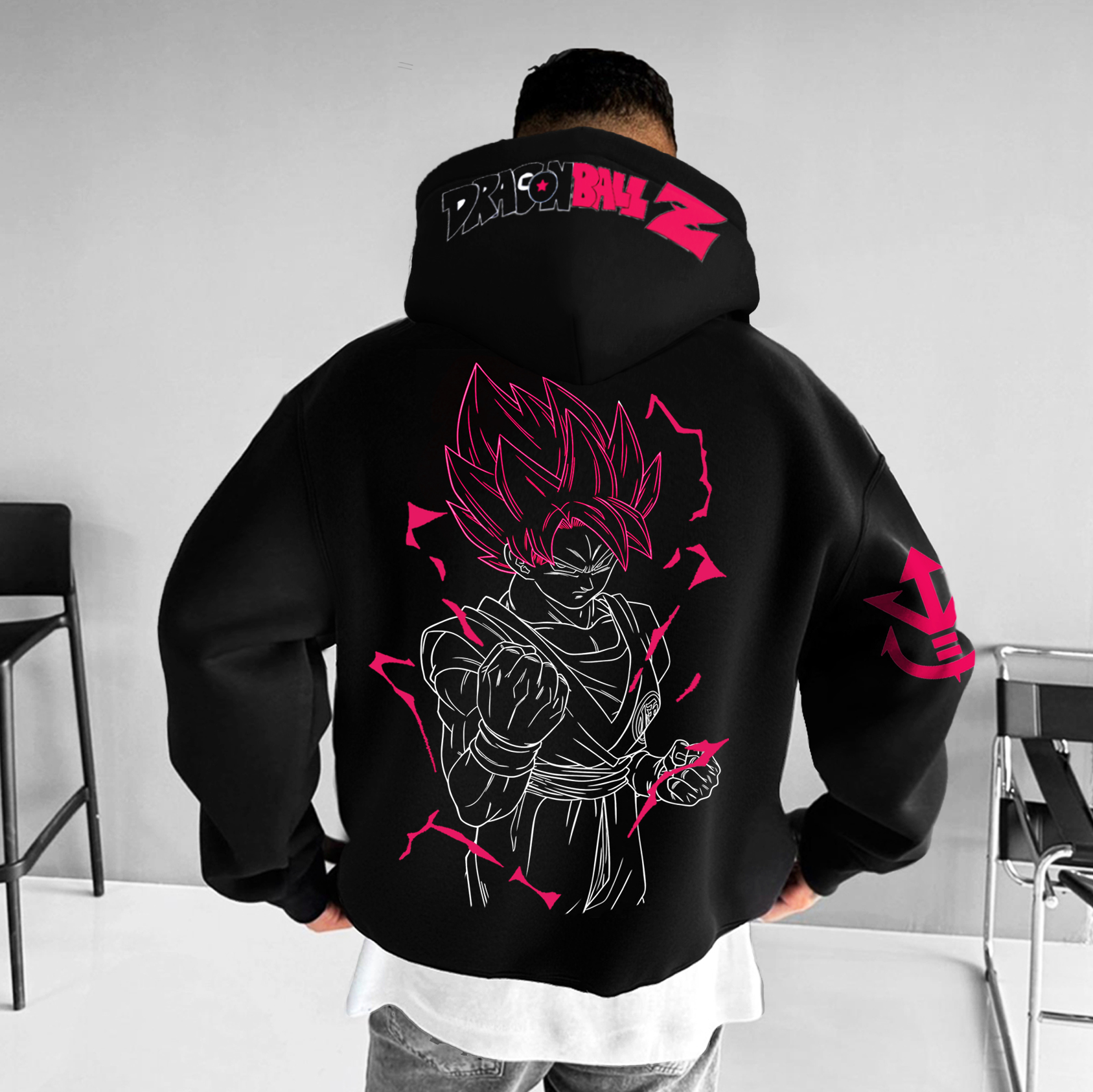 Unisex Anime Graphic Streetwear Vintage Hoodie