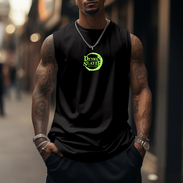 Unisex Anime Sleeveless Tank Top