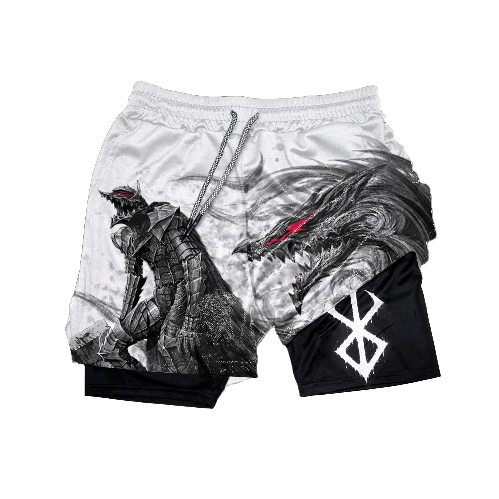 Anime Gym Performance Shorts-AnimeClothe