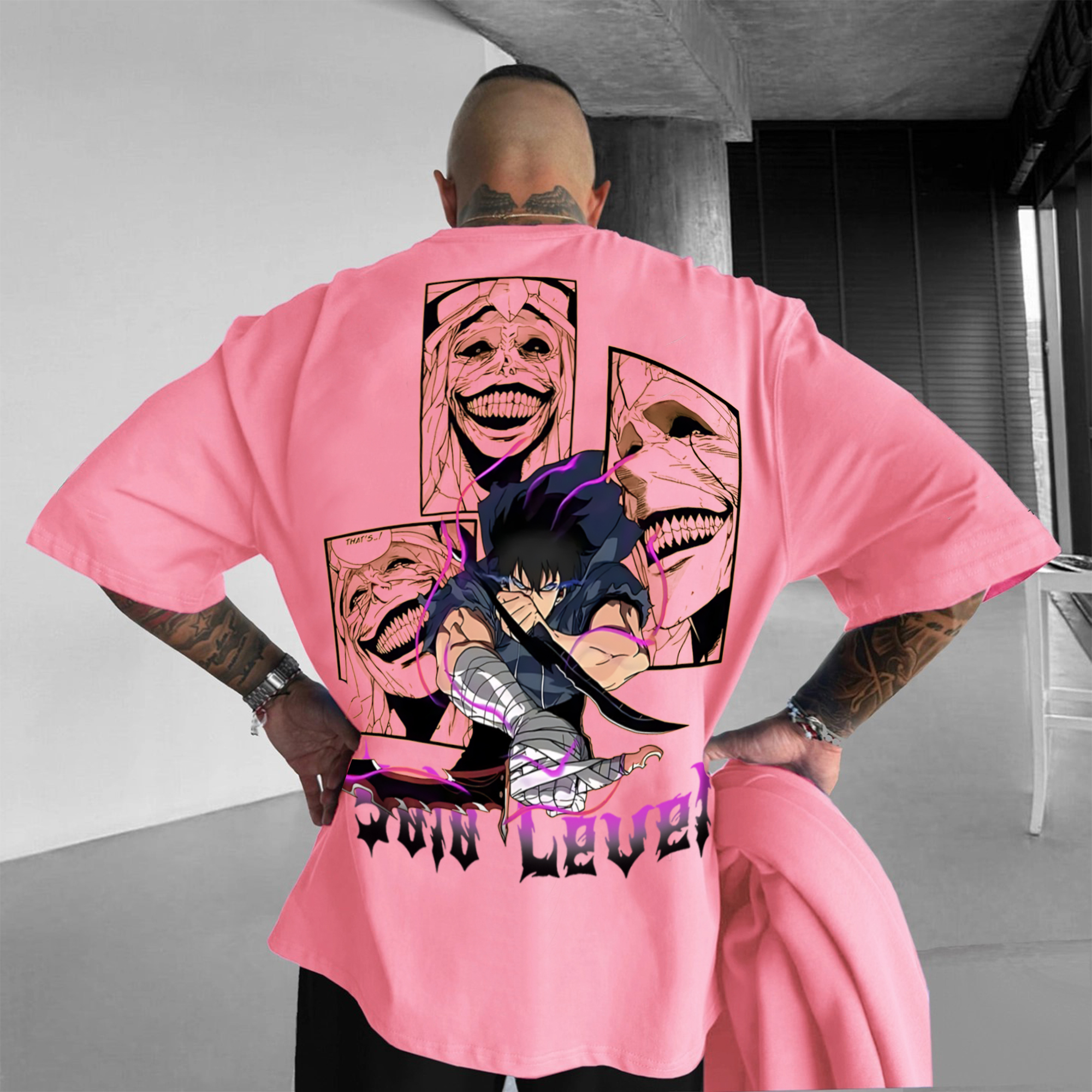 Unisex Anime Inspired Vintage T-Shirt-AnimeClothe
