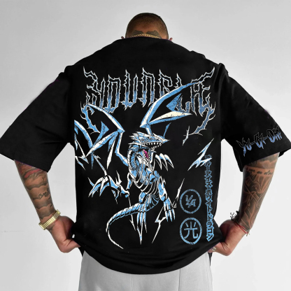 Unisex Anime Inspired Vintage T-Shirt-AnimeClothe