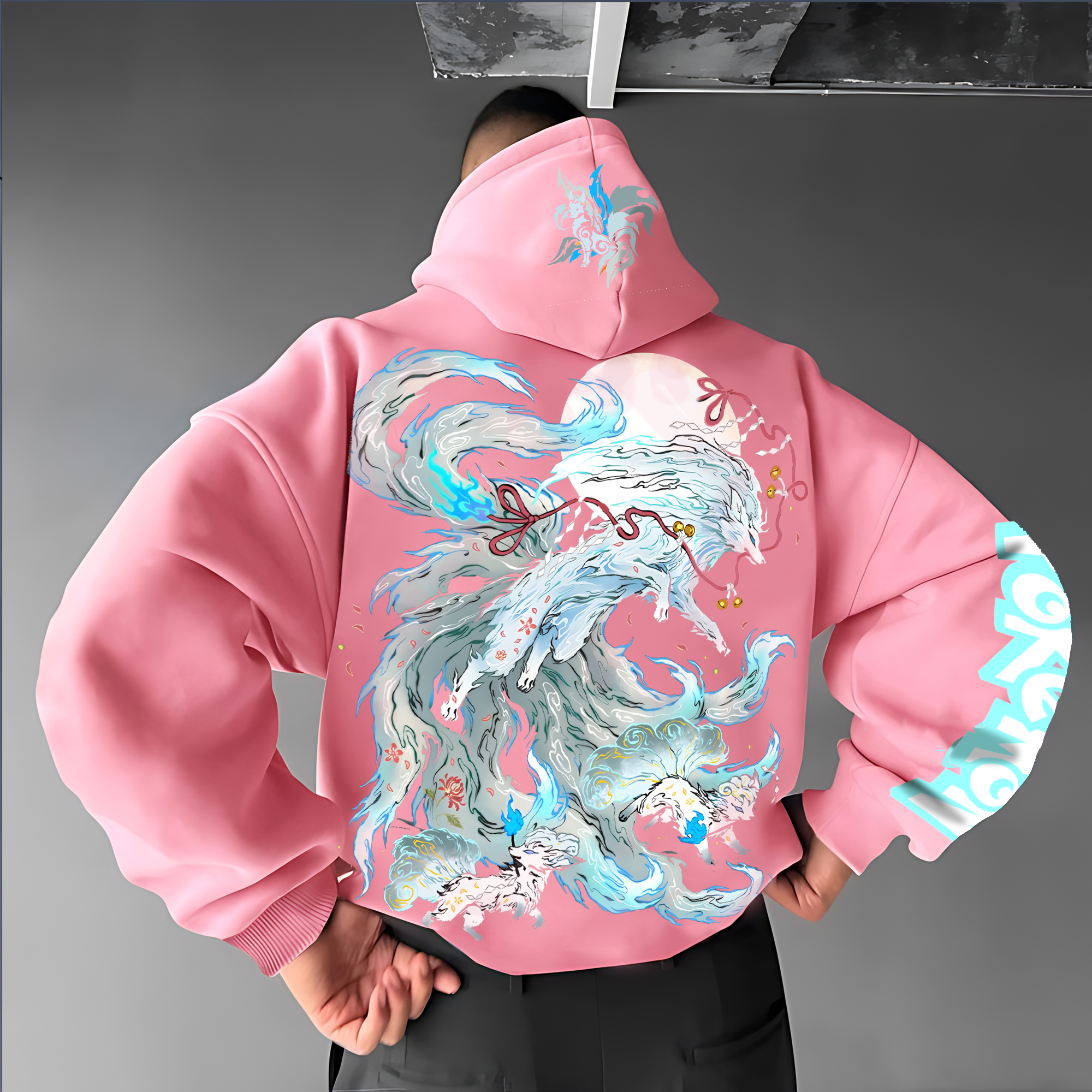 Unisex  Anime Graphic Streetwear Vintage Hoodie-AnimeClothe
