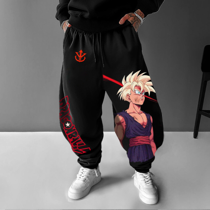 Unisex Casual Anime Streetwear Pants-AnimeClothe