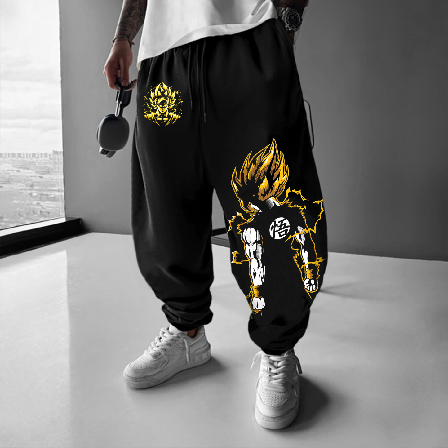 Unisex Casual Anime Streetwear Pants-AnimeClothe