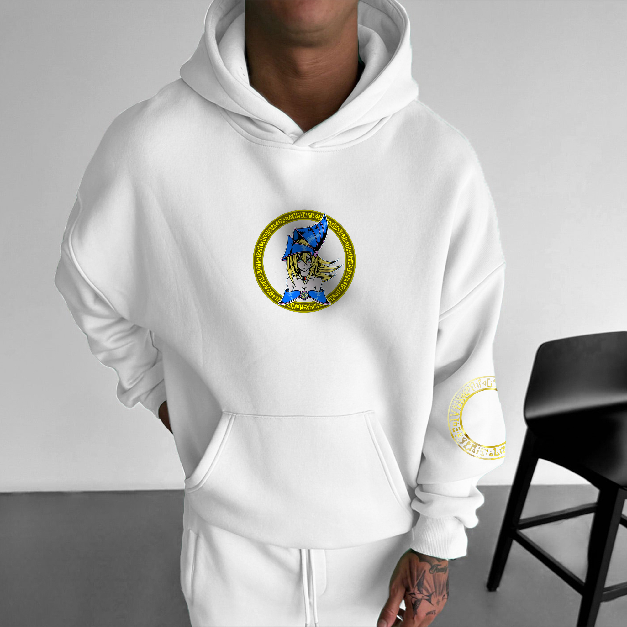  Unisex “Yu-Gi-Oh！” Anime Style Retro Hoodie-AnimeClothe