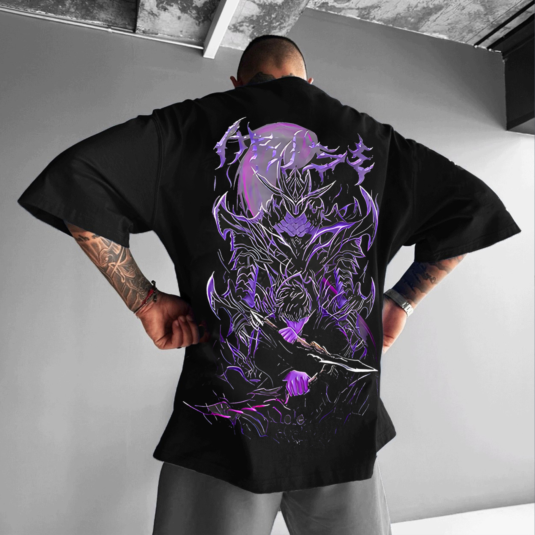 Unisex Anime Inspired Vintage T-Shirt-AnimeClothe