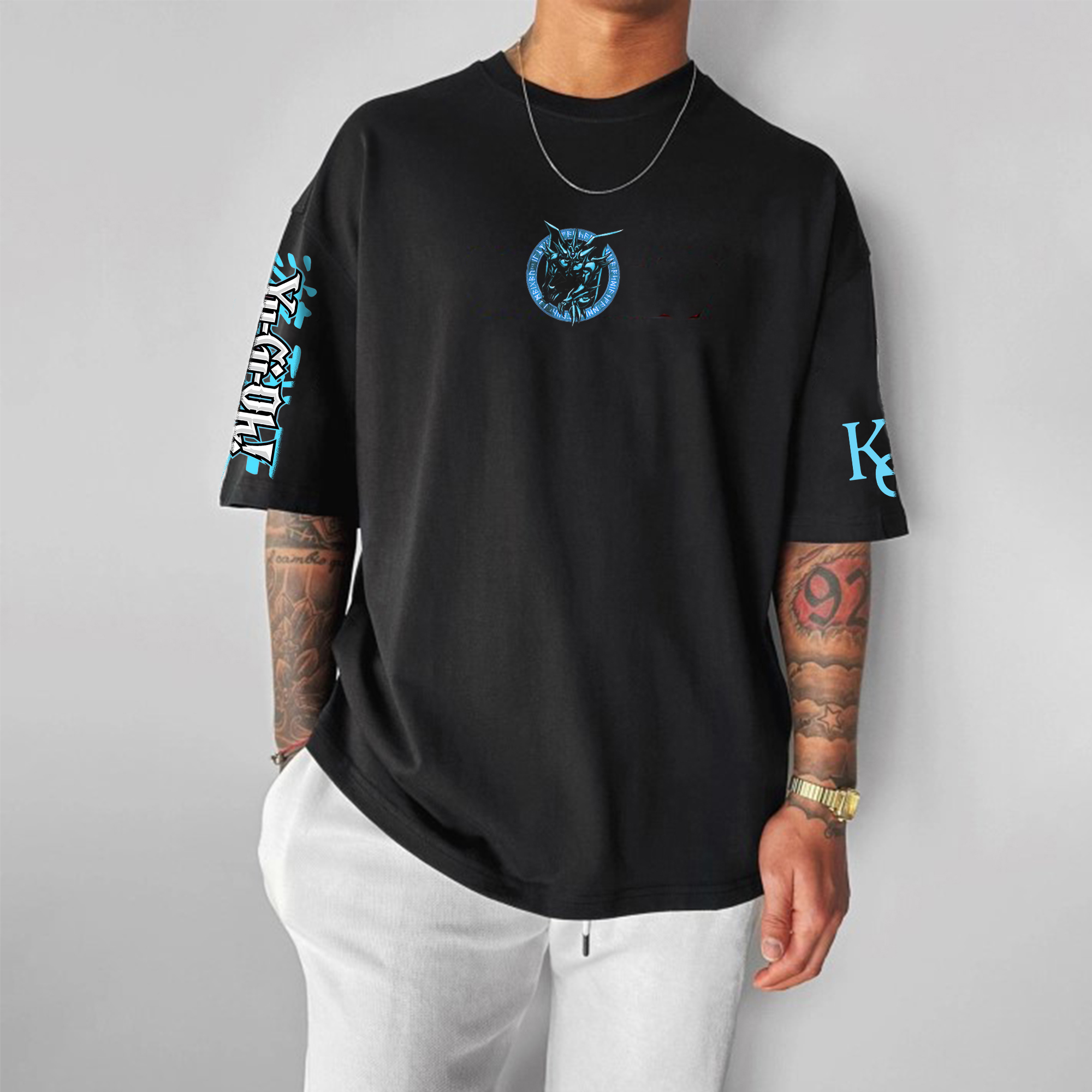 Unisex Anime Inspired Vintage T-Shirt-AnimeClothe
