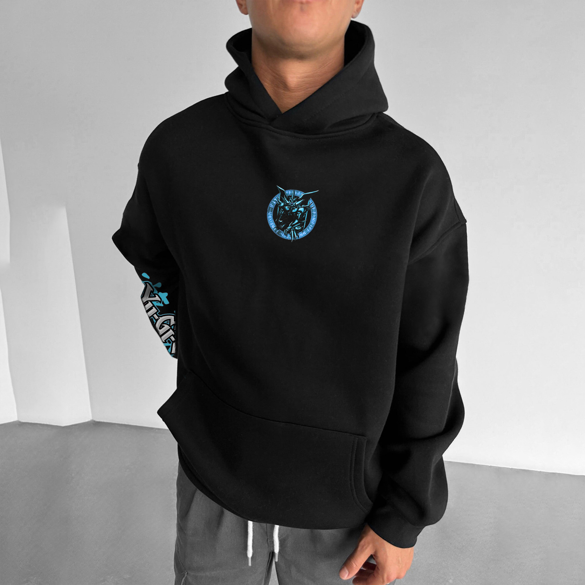 Unisex Anime Style Retro Hoodie